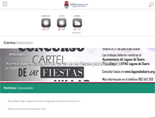 Tablet Screenshot of lagunadeduero.org